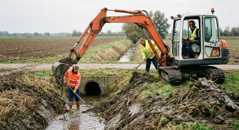 Drainage Ditch Excavation in Atlanta, GA