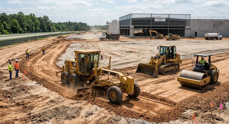 Parking Lot Gravel Repair in Marietta, GA