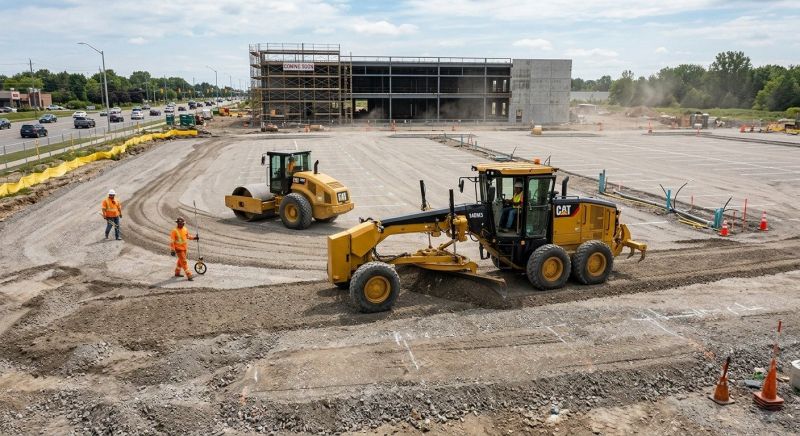 Parking Lot Leveling in South Houston, TX