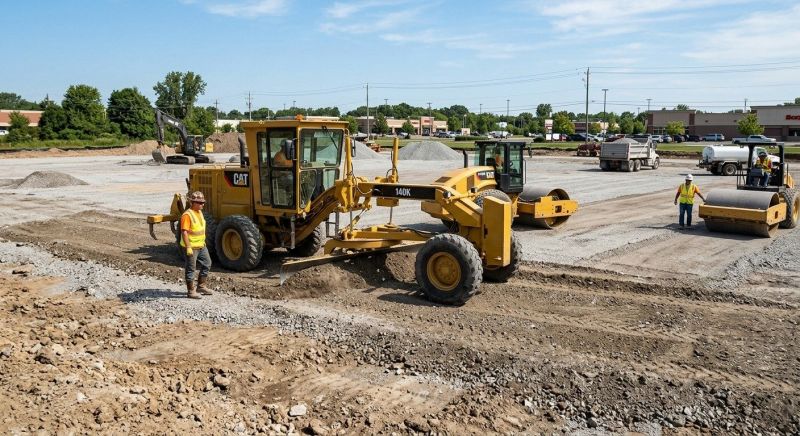 Parking Lot Leveling in South Houston, TX
