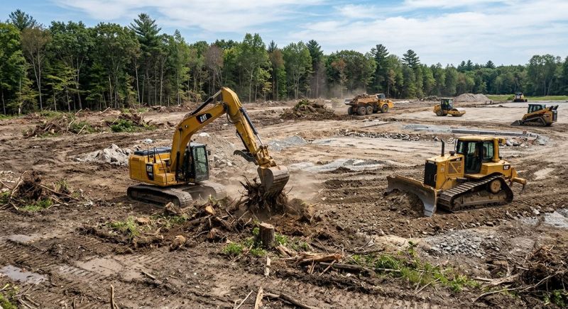 Parking Lot Site Preparation in Houston, TX